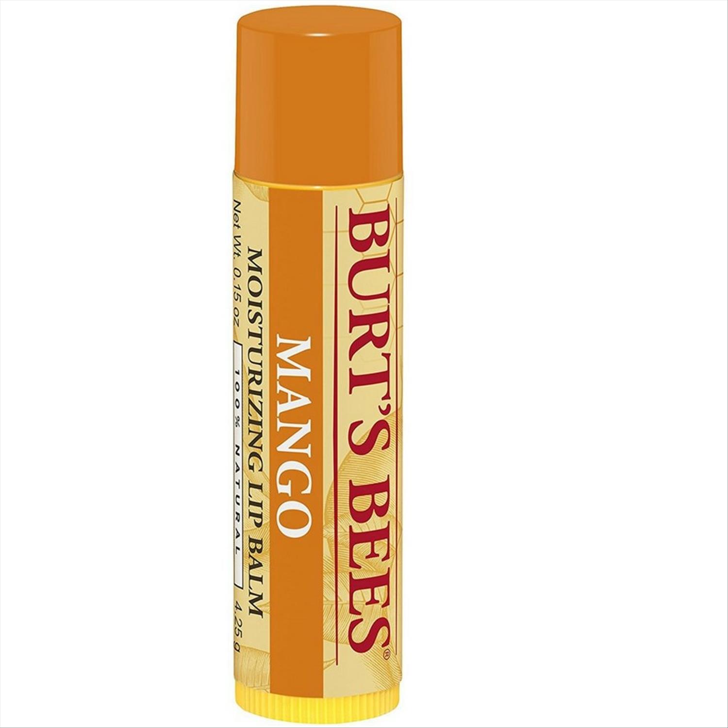 Burt's Bees Moisturizing Lip Balm, Mango 0.15 oz